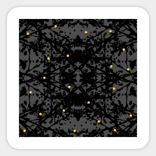 Nocturnal Polka Dots Sticker